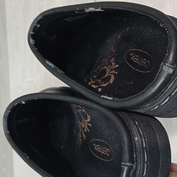 Aetrex Women's Leather Mary Jane Slip-On Clogs Mule Slip Resistant Shoes 10.5-11 - Picture 7 of 14